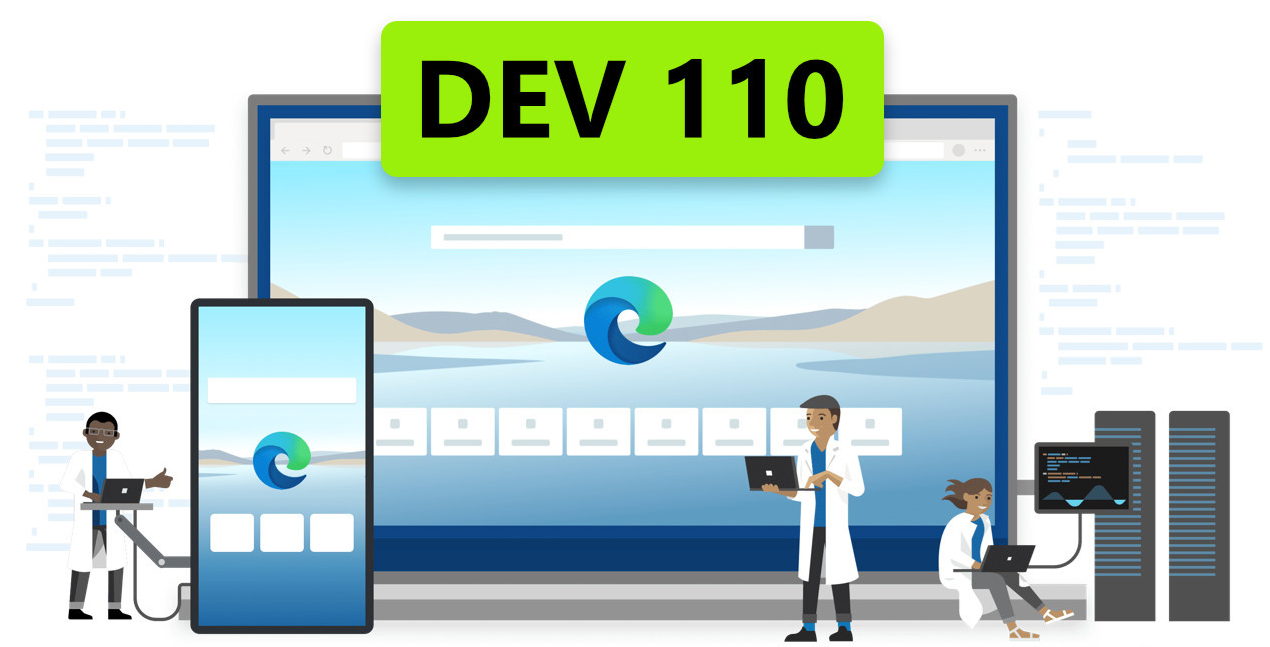 Microsoft Edge浏览器Dev更新110版本！改进侧边栏添加新功能