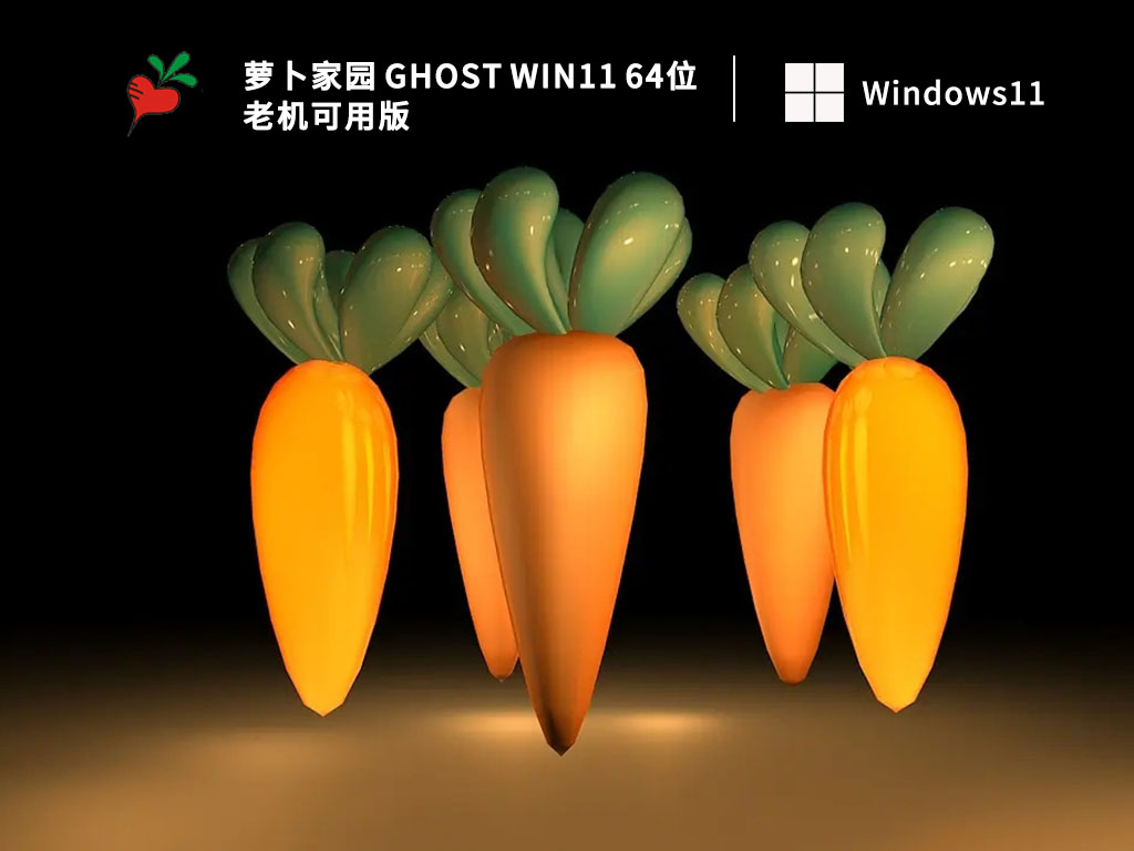 Win11老机专用版下载_萝卜家园 Ghost Win11 64位 老机可用版V2022