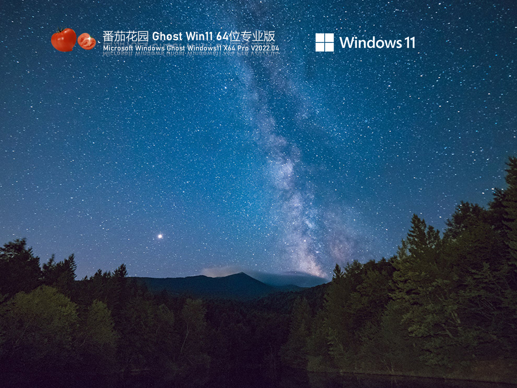 番茄花园Win11系统下载_Win11最新正式版本64位 U盘免激活版下载