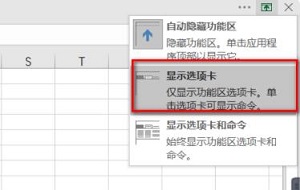 excel怎么恢复功能栏显示？excel功能栏取消隐藏方法介绍