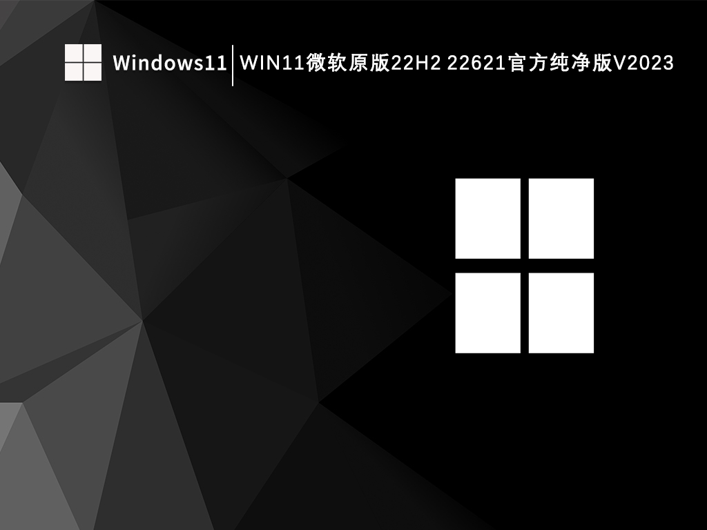 Win11微软原版22H2 22621官方纯净版V2023免费下载