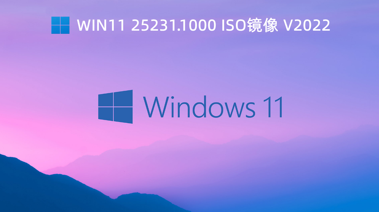 25231.1000 ISO镜像下载_Win11 25231.1000 ISO镜像 V2022下载