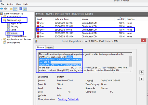 win10系统distributedcom事件10016蓝屏如何彻底解决