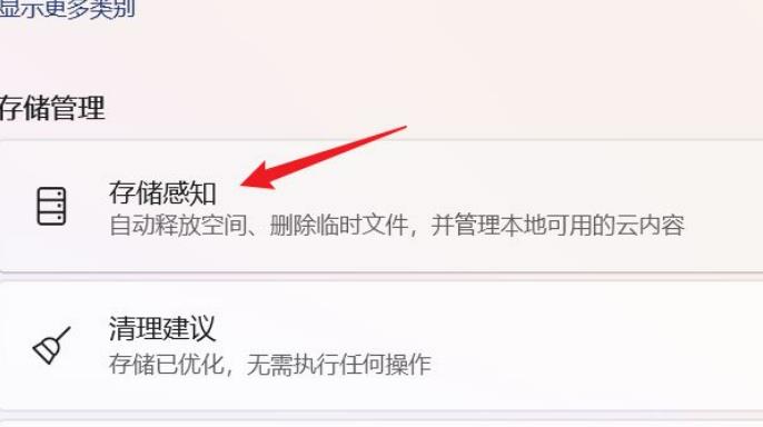Win11存储感知功能怎么开启?Win11存储感知功能开启方法