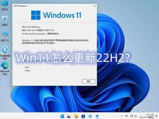 Win11怎么更新22H2？Win11更新位22H2的方法分享