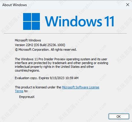 微软Win11 25236 (rs_prerelease)原版iso镜像 V2022