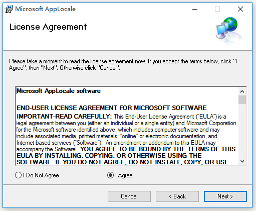 Microsoft Applocale无法安装怎么办？