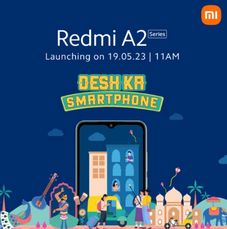 小米将于5月19日在印度推出经济实惠手机Redmi A2