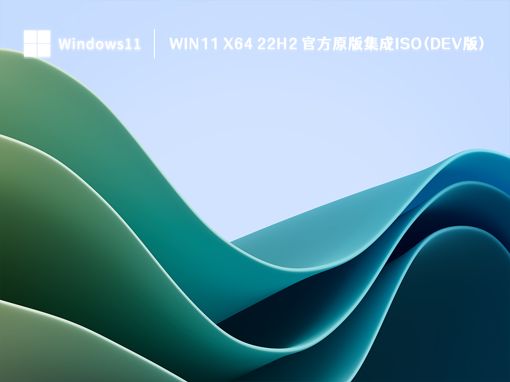 Win11 x64 22H2 官方原版下载_Win11 x64 22H2 官方原版集成ISO(Dev版)2023下载