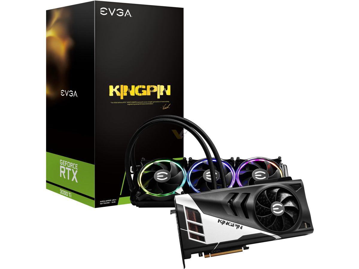 EVGA 为卡皇 RTX 3090 Ti 推出六 8pin 转双 16pin 供电连接器