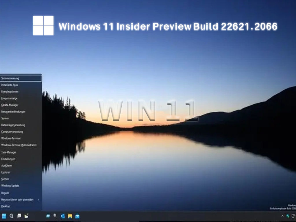 微软最新Windows 11 Insider Preview Build 22621.2066镜像下载2023