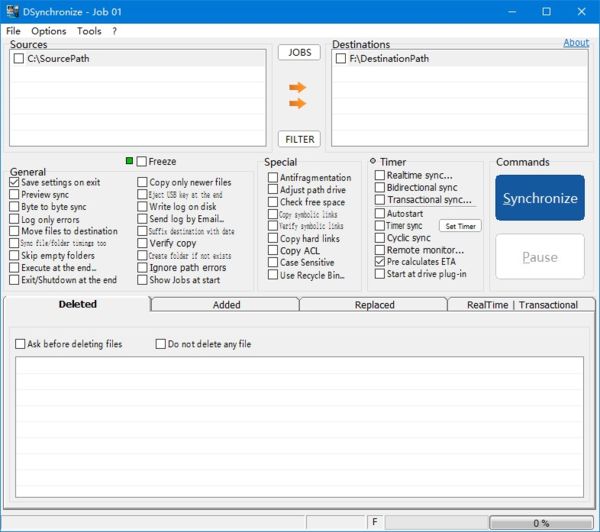 DSynchronize(文件同步工具) V2.48.128 最新版