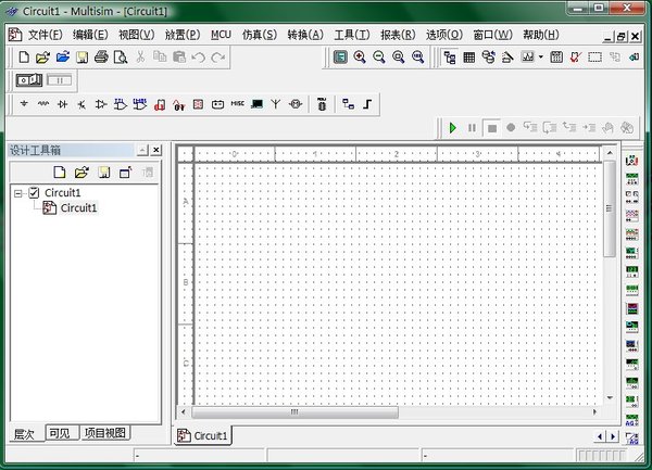 Multisim10.0(虚拟电子实验室)