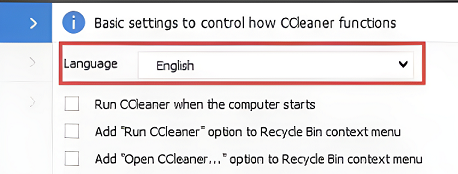 ccleaner怎么设置中文语言?ccleaner设置中文方法