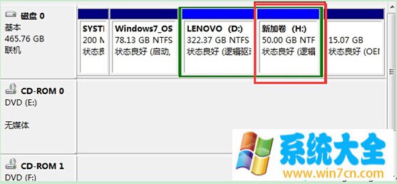 win7系统自带分区功能不能用怎么办