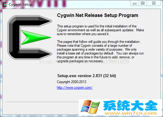 Cygwin安装