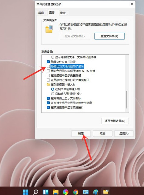 Win11如何显示文件后缀名？(怎么让Win11显示文件后缀名)