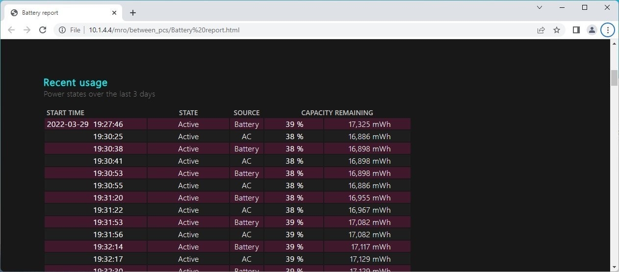 win11笔记本查看电池健康度和损耗方法