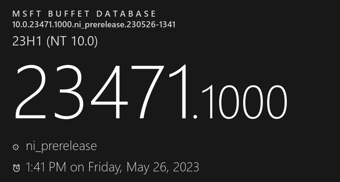 微软发布Win11 Dev 23471.1000六月更新！