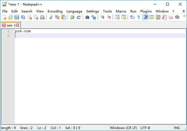 Notepad++（代码编辑器）V8.1.1