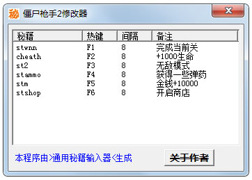 僵尸枪手2修改器