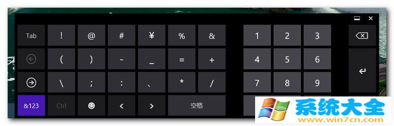 win8如何打特殊字符？win8特殊符号怎么输入？