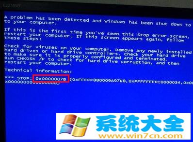 windows10 蓝屏代码为0x000007b 2017-10