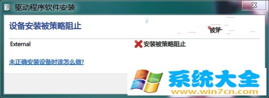 Win7巧用组策略，阻止陌生u盘启动