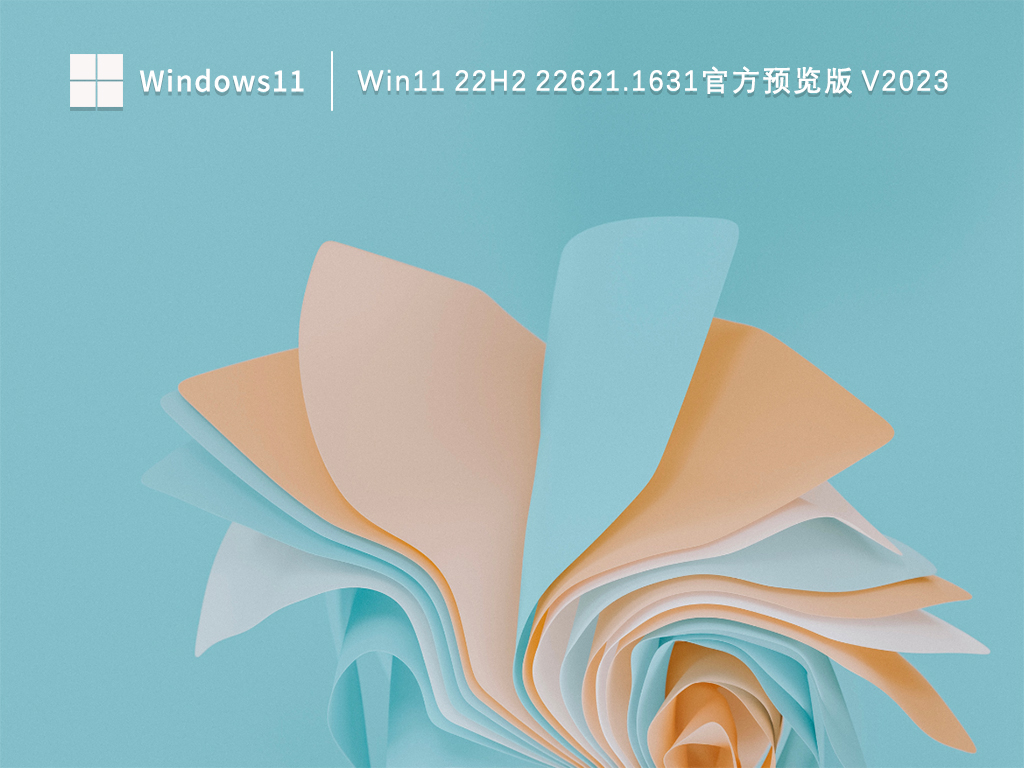 Win11官方系统下载_Win11 22H2 22621.1631官方预览版下载