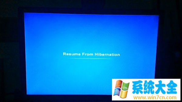 win8.1系统开机出现Resume from Hibernation的解决方法