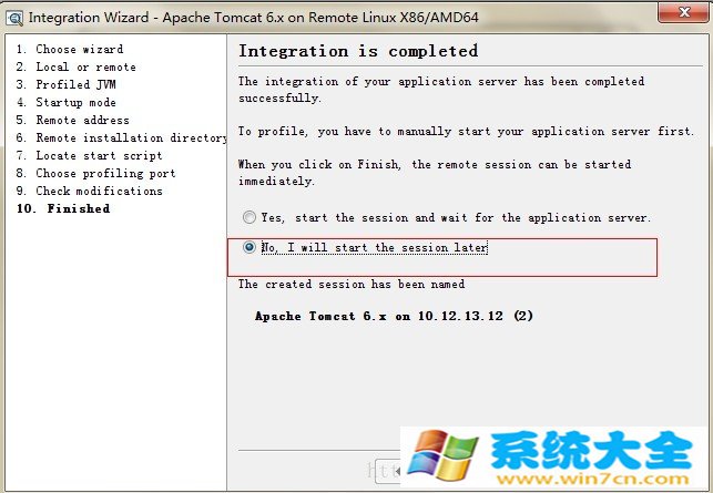 linux下安装使用jprofiler8（tomcat）