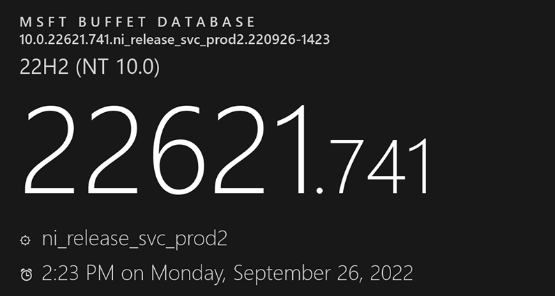 Win11 Build 22621.741/22623.741（KB5018503）推出！附下载及更新日志！