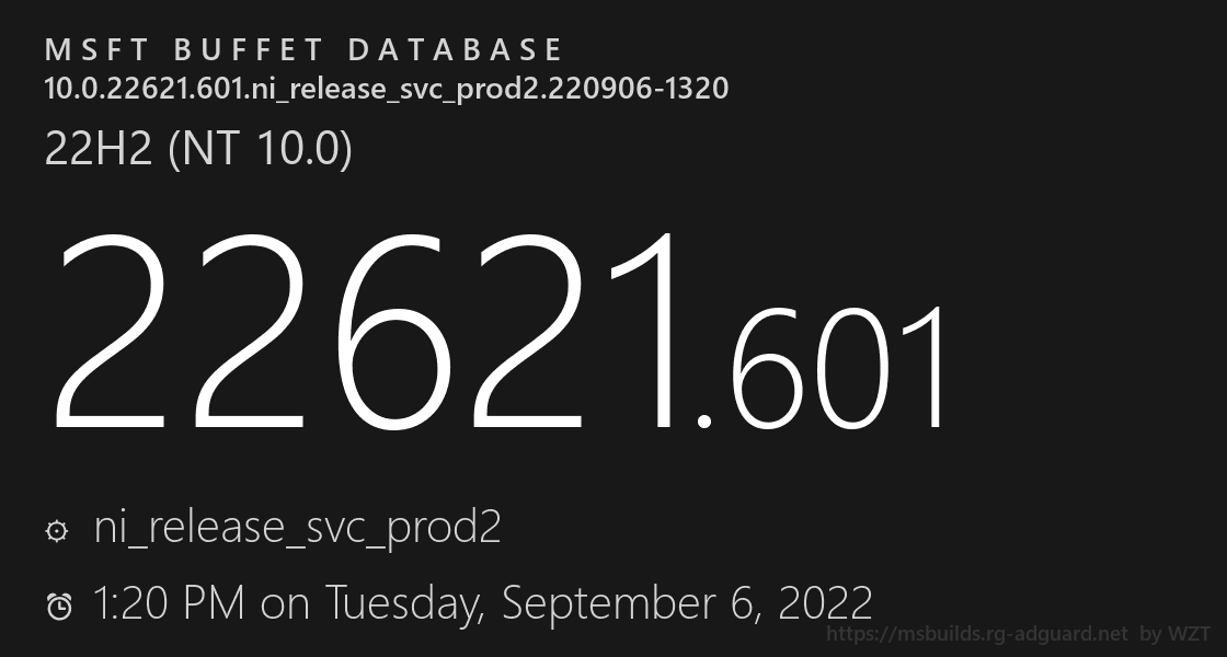 Win11 22621.601(ni_release)更新补丁包 官方版