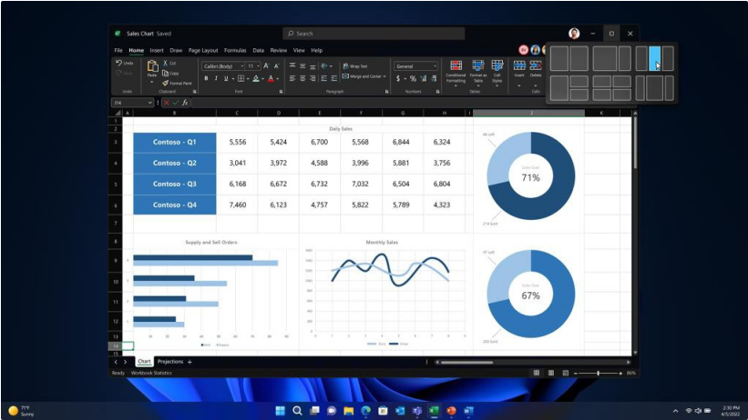 Win11 22H2 KB5017321累积更新补丁包 官方版