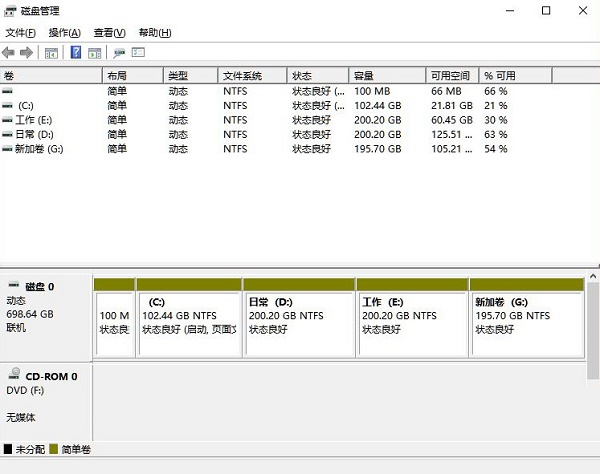 Win11系统分盘