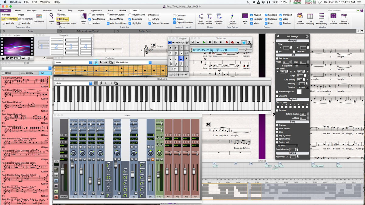 Avid Sibelius 8.4.2 Win/Mac多语言中文注册版- 专业乐谱制作软件