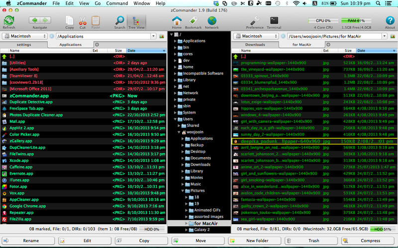 zCommander 2.6 MacOSX 多语言注册版-文件管理软件