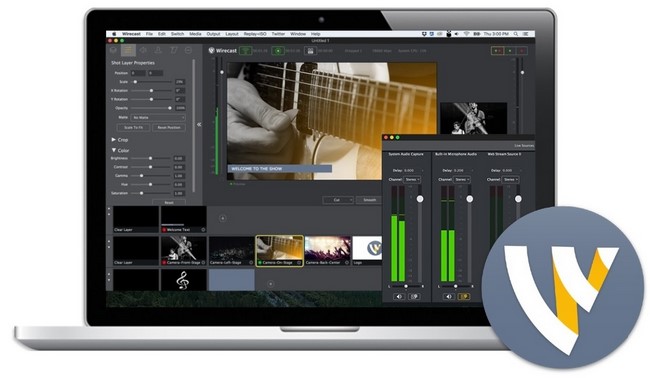 Telestream Wirecast Pro 7.1 MacOSX多语言注册版