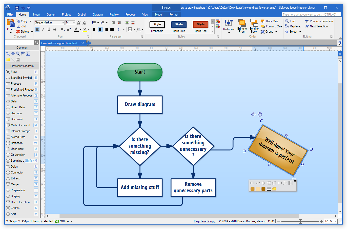 Software Ideas Modeler Ultimate 14.09 注册版-智能CASE工具和图表软件