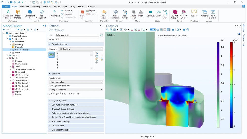 COMSOL Multiphysics 6.2.290 Win/Linux/macOS Multilingual 中文注册版