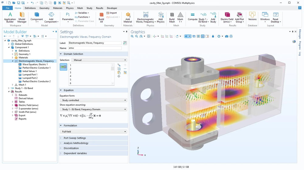 COMSOL Multiphysics 6.2.290 Win/Linux/macOS Multilingual 中文注册版