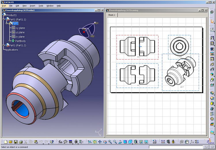 DS CATIA P3 V5-6R2021 (V5R31) SP0 x64 Multilingual + Documentation - CAD/CAE/CAM一体化软件