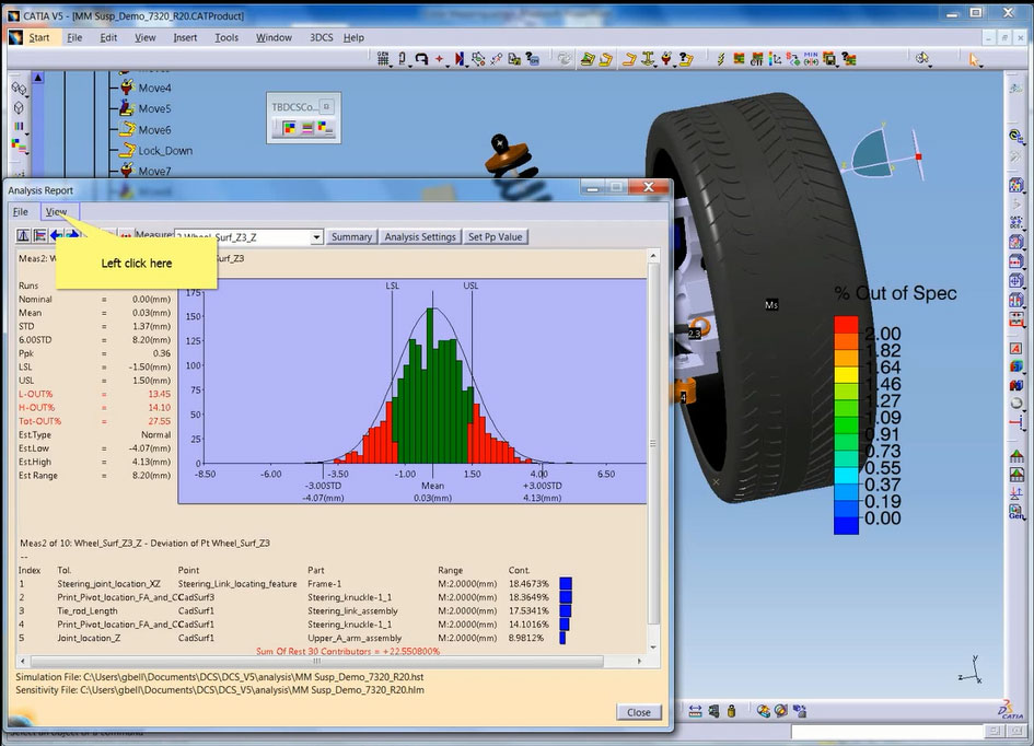 3DCS Variation Analyst 8.0.0.0 for CATIA V5 R21-33 x64