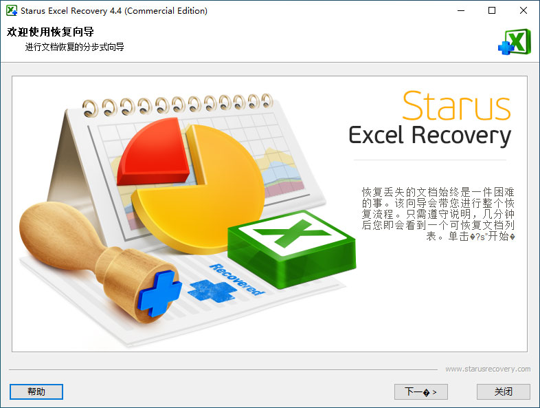 Starus Excel Recovery v4.7.0 Multilingual 中文注册版 - Excel文件恢复