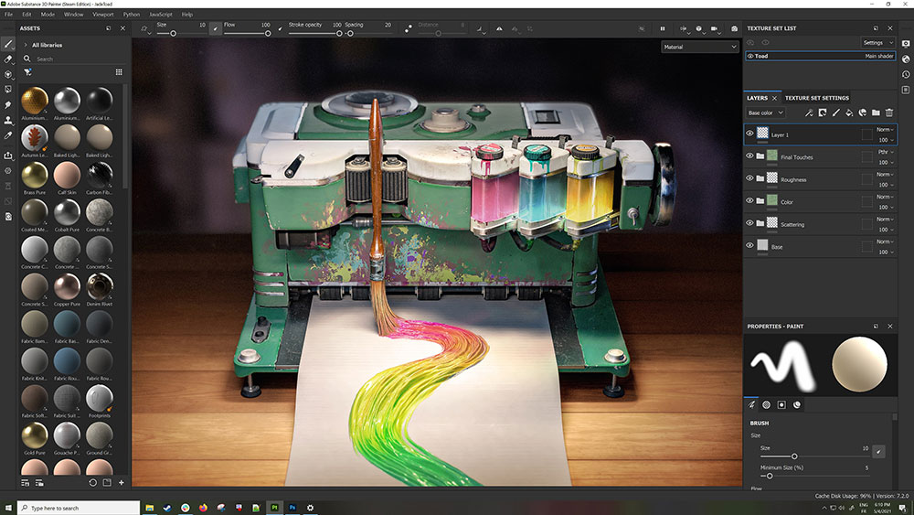 Adobe Substance 3D Painter v9.1.1 Multilingual x64 正式注册版-3D绘制软件