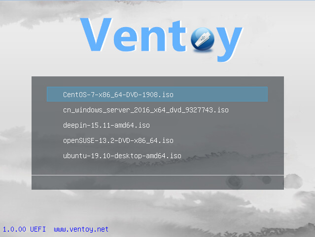 Ventoy v1.0.96 多语言中文正式版-开源启动U盘制作工具