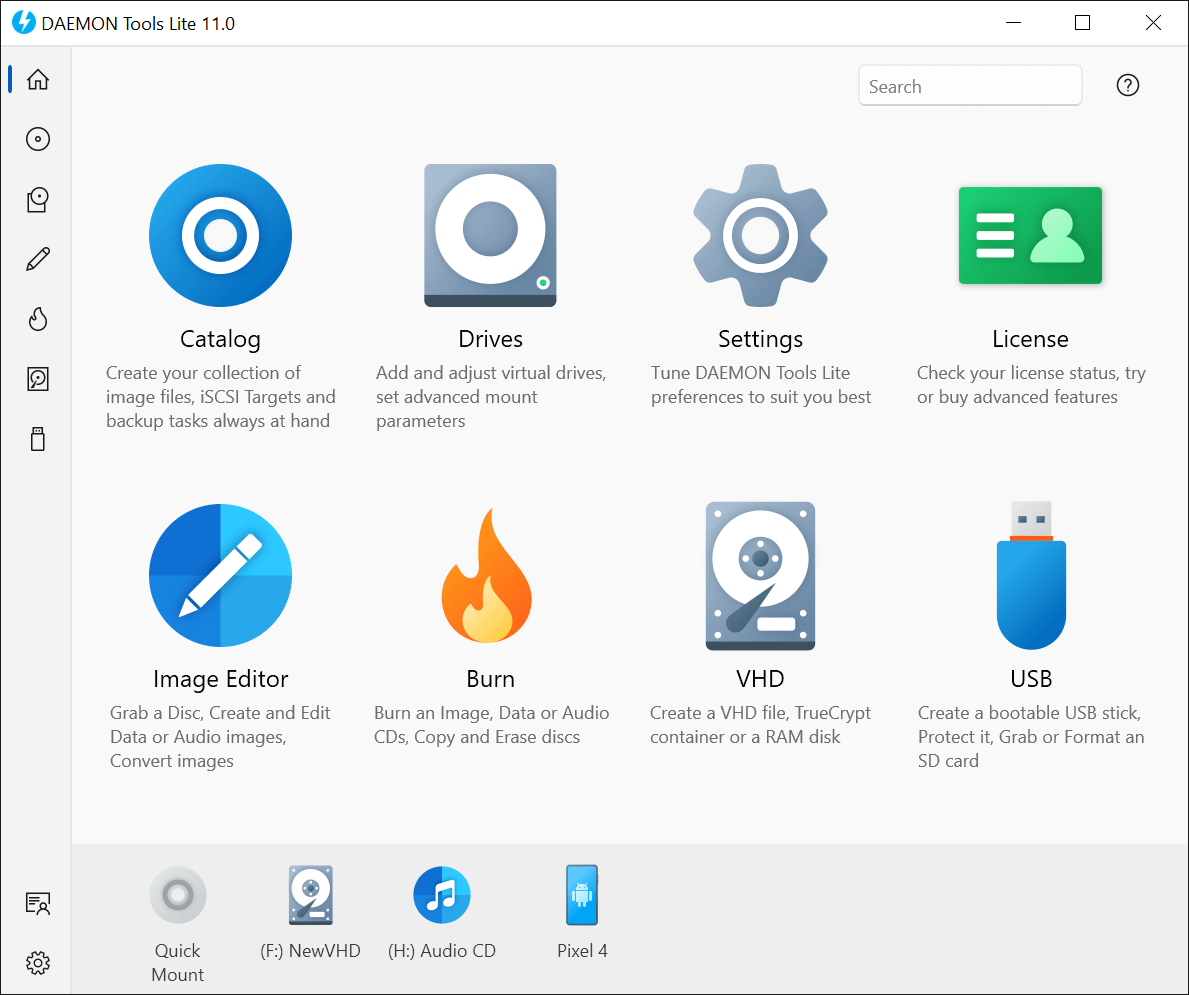 Daemon Tools Lite v11.1.0.2041 多语言中文正式版-免费虚拟光驱