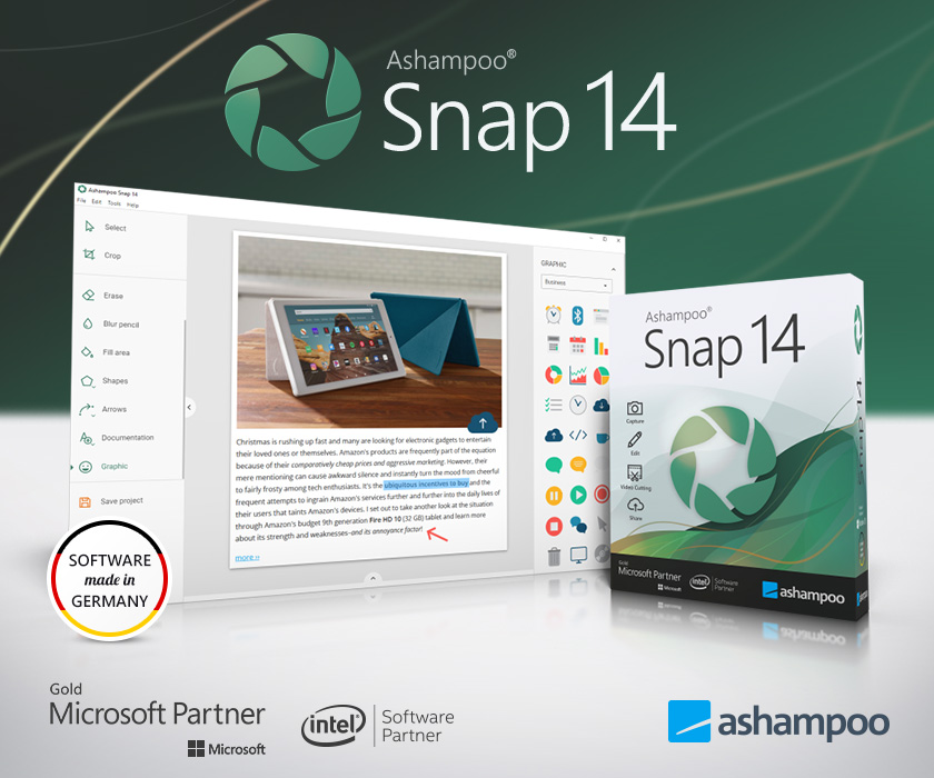 Ashampoo Snap 14.0.7 Multilingual 多语言中文注册版