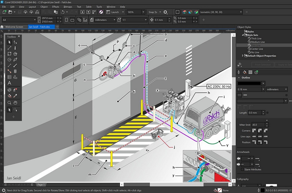 CorelDRAW Technical Suite 2020 v22.2.0.532 Retail 多语言中文注册版