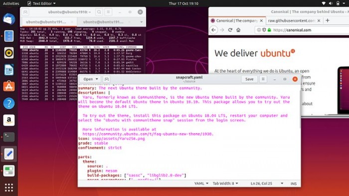 Ubuntu 19.10 稳定正式版发布附下载 - 默认搭载GNOME 3.34桌面环境